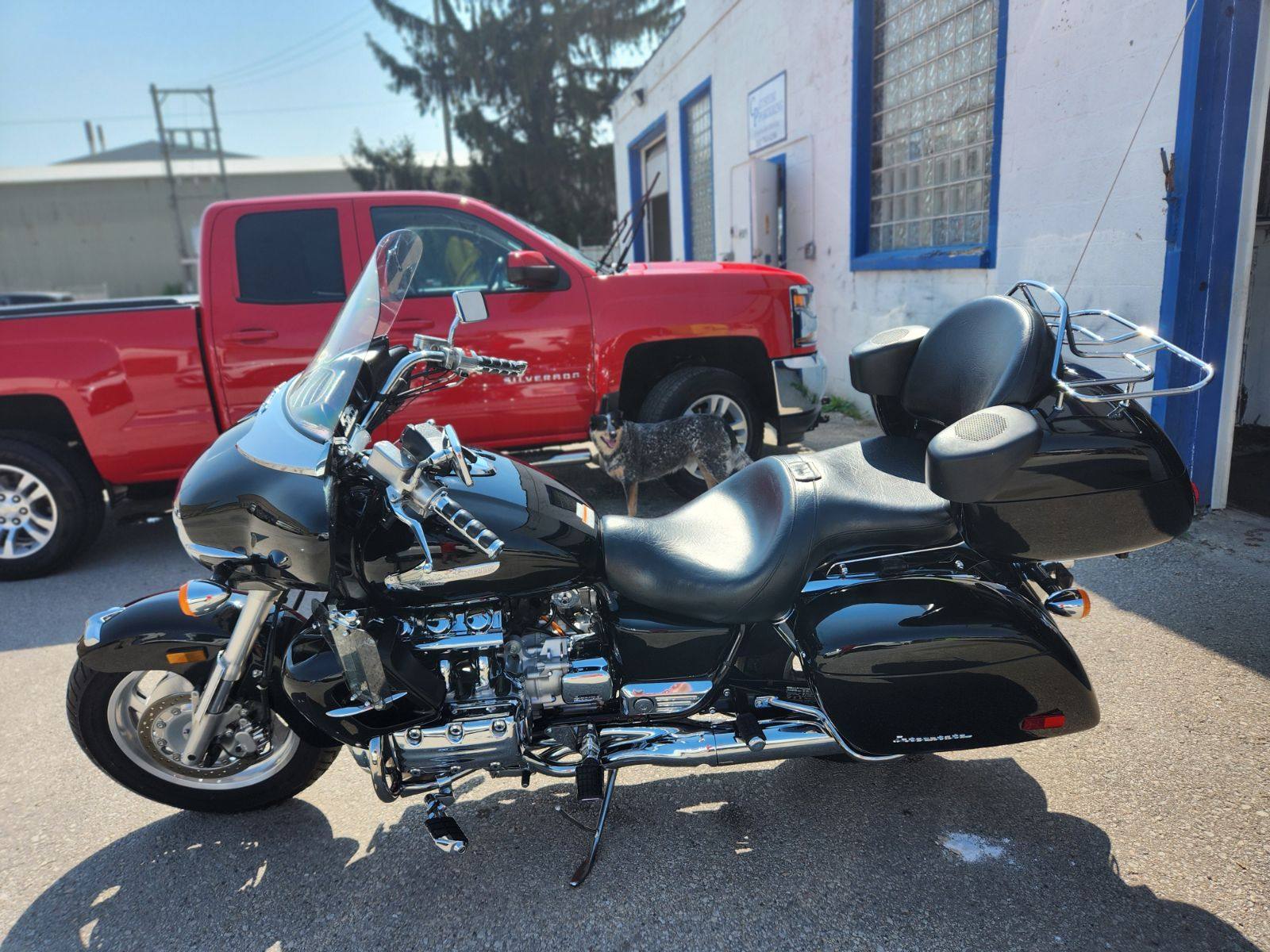Honda Gold Wing motorcycle after detailing at CPB shop